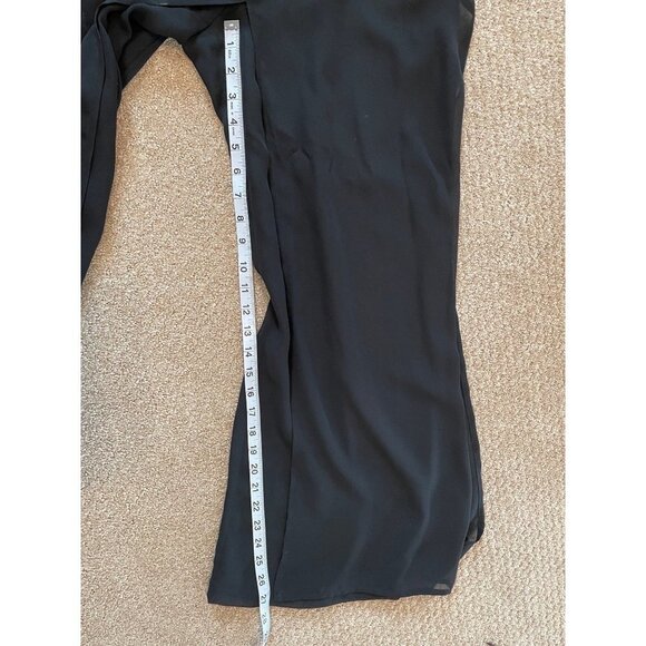 Moda Petite Black Wide-Leg Pants - Picture 9 of 11